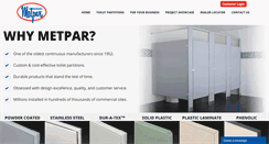 Desktop Screenshot of metpar.com