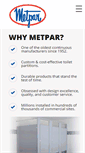 Mobile Screenshot of metpar.com